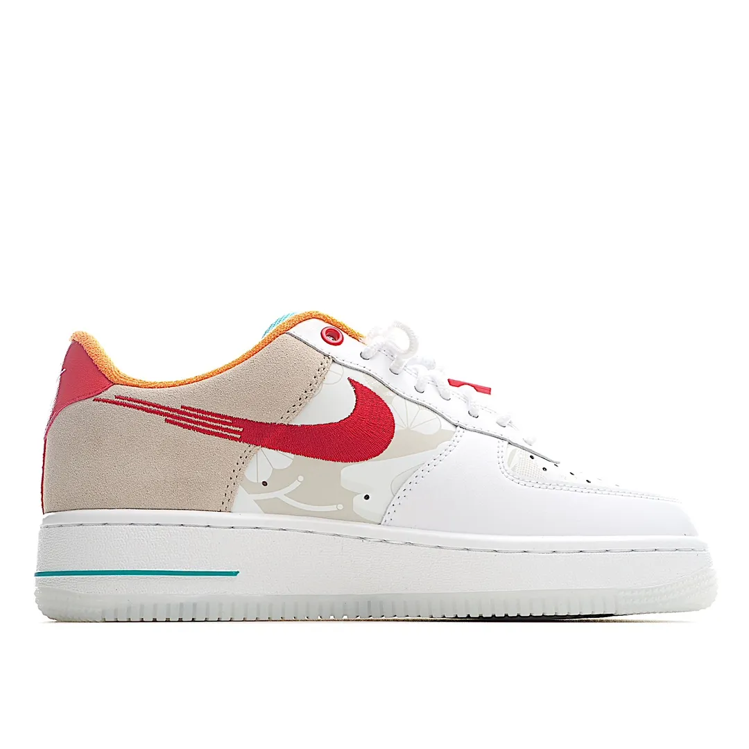 Replica Nike Air Force 1 07 PRM [FD4205-161] - White/University Red | YtaYta