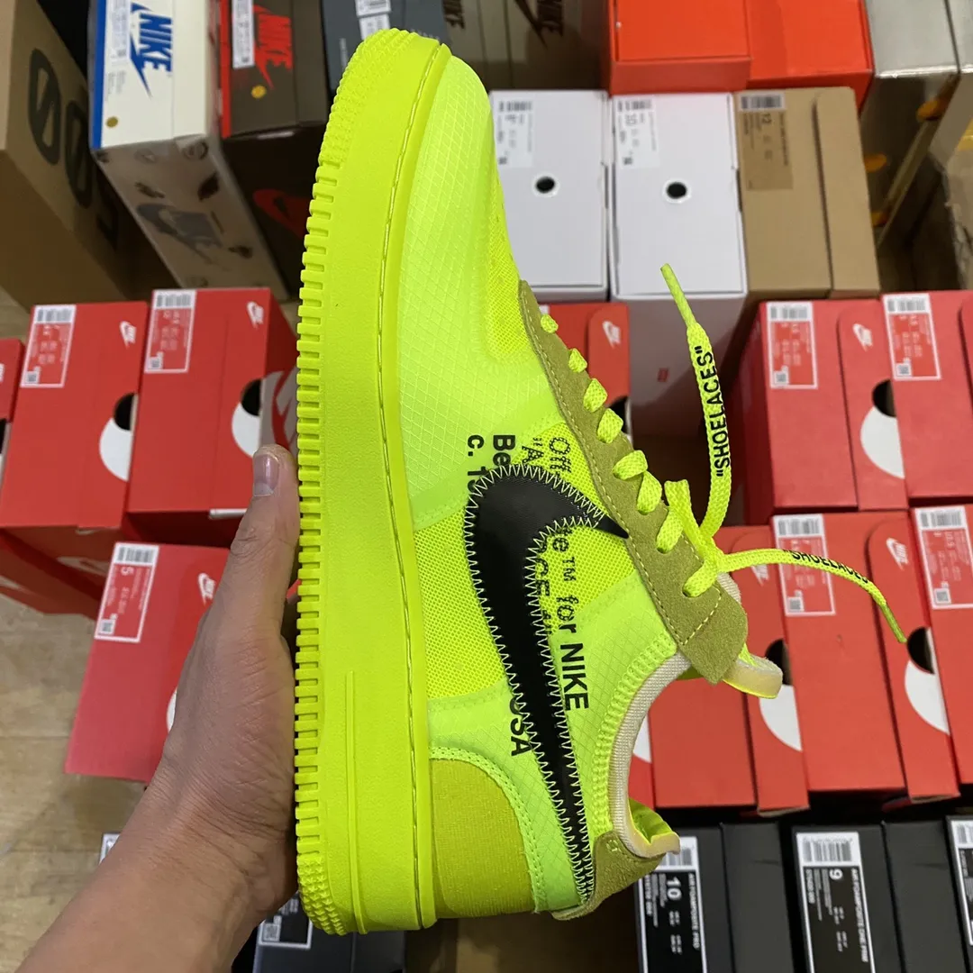 Off-White x Air Force 1 Low 'Volt': A Deep Dive into the Hype and Quality | YtaYta