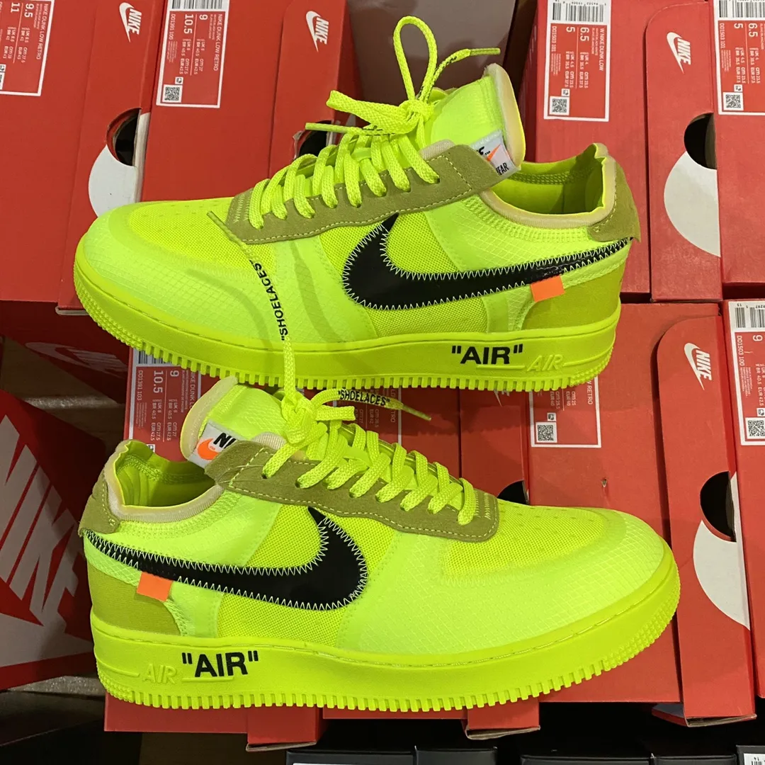 Off-White x Air Force 1 Low 'Volt': A Deep Dive into the Hype and Quality | YtaYta