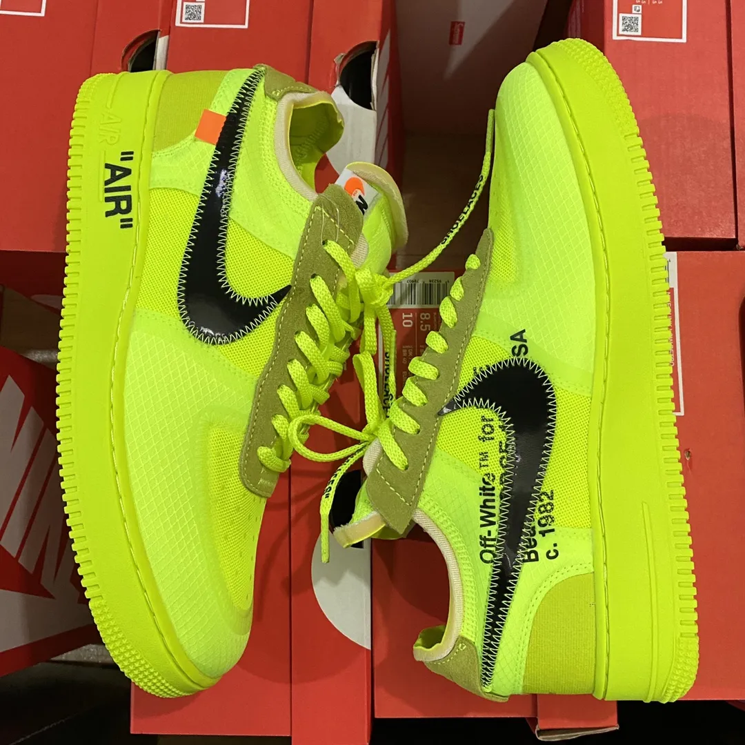 Off-White x Air Force 1 Low 'Volt': A Deep Dive into the Hype and Quality | YtaYta