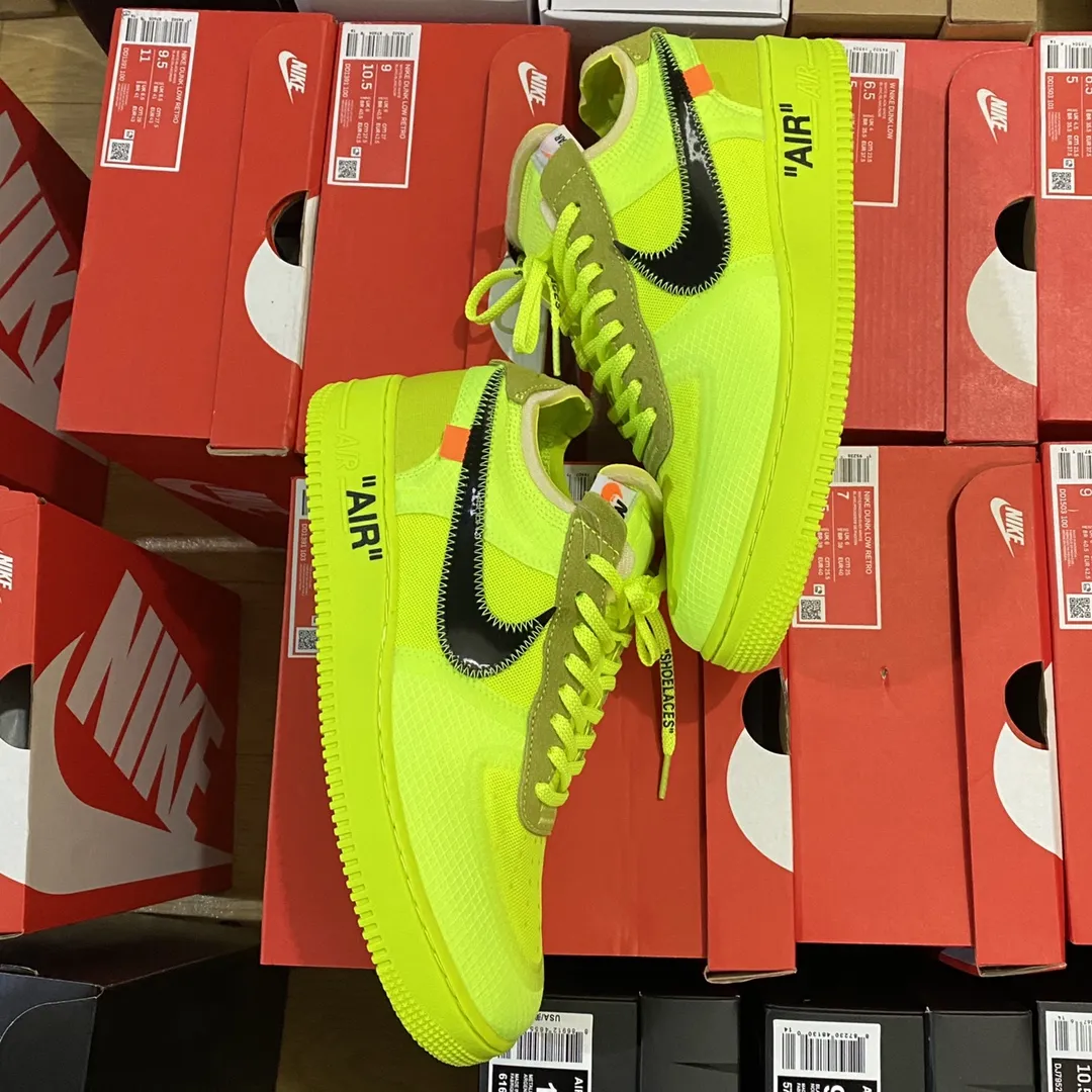 Off-White x Air Force 1 Low 'Volt': A Deep Dive into the Hype and Quality | YtaYta