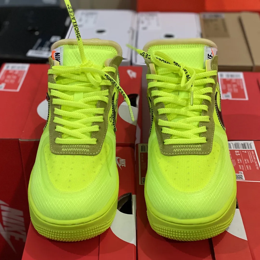 Off-White x Air Force 1 Low 'Volt': A Deep Dive into the Hype and Quality | YtaYta