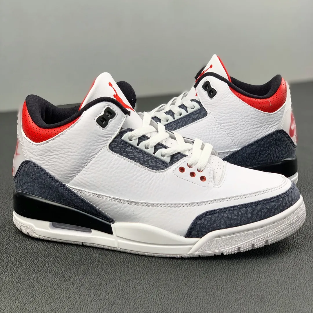 Fake Rep Air Jordan 3 Retro SE Fire Red Denim (2020) | YtaYta