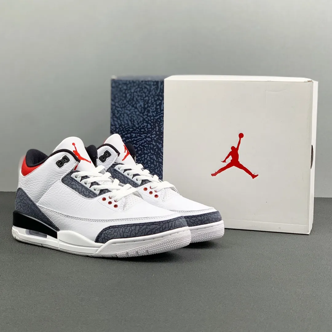 Fake Rep Air Jordan 3 Retro SE Fire Red Denim (2020) | YtaYta