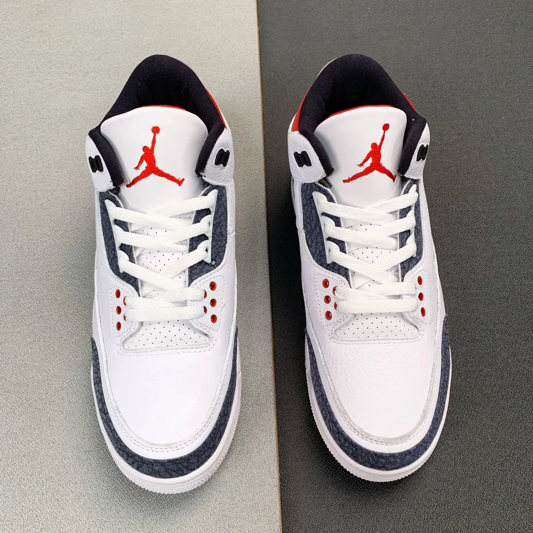 Fake Rep Air Jordan 3 Retro SE Fire Red Denim (2020) | YtaYta