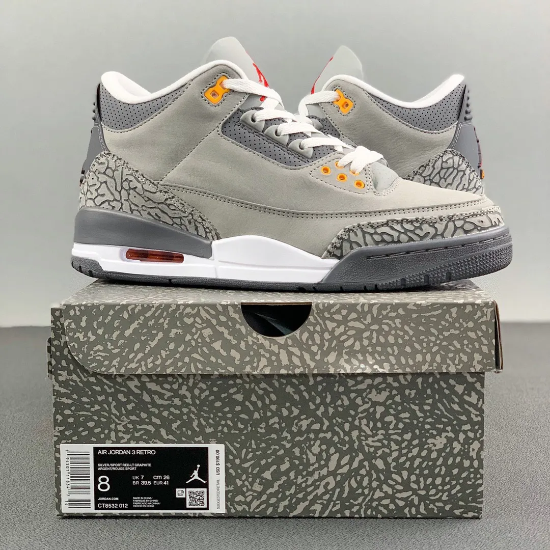 Exploring the Air Jordan 3 Cool Grey: Original vs Replica | YtaYta