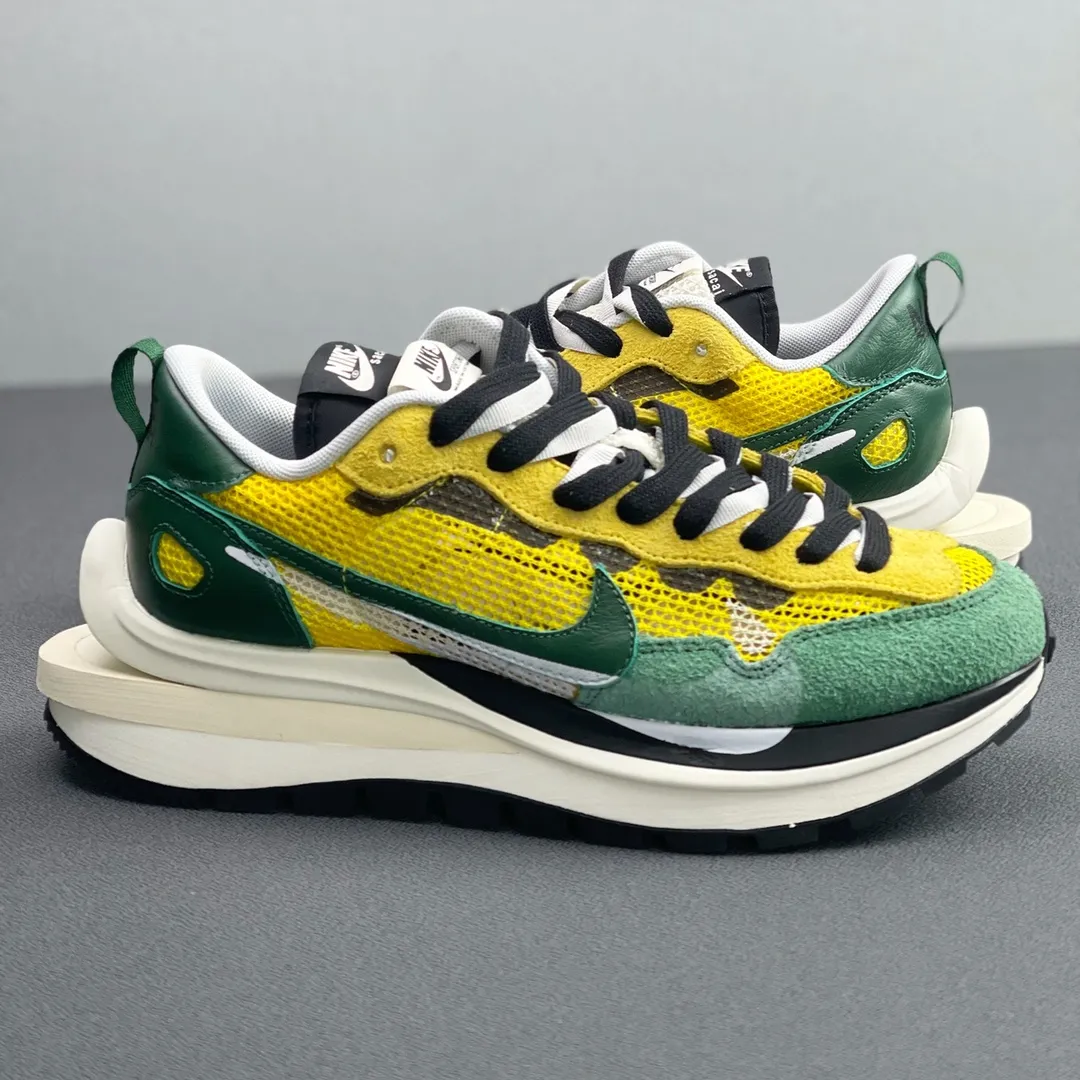 Nike Vaporwaffle Sacai Tour Yellow Green 2020 - Replica Review | YtaYta