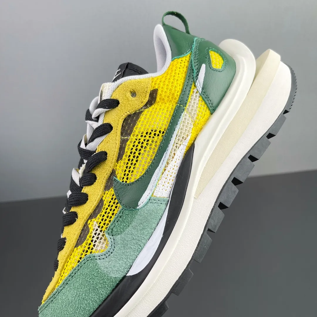 Nike Vaporwaffle Sacai Tour Yellow Green 2020 - Replica Review | YtaYta