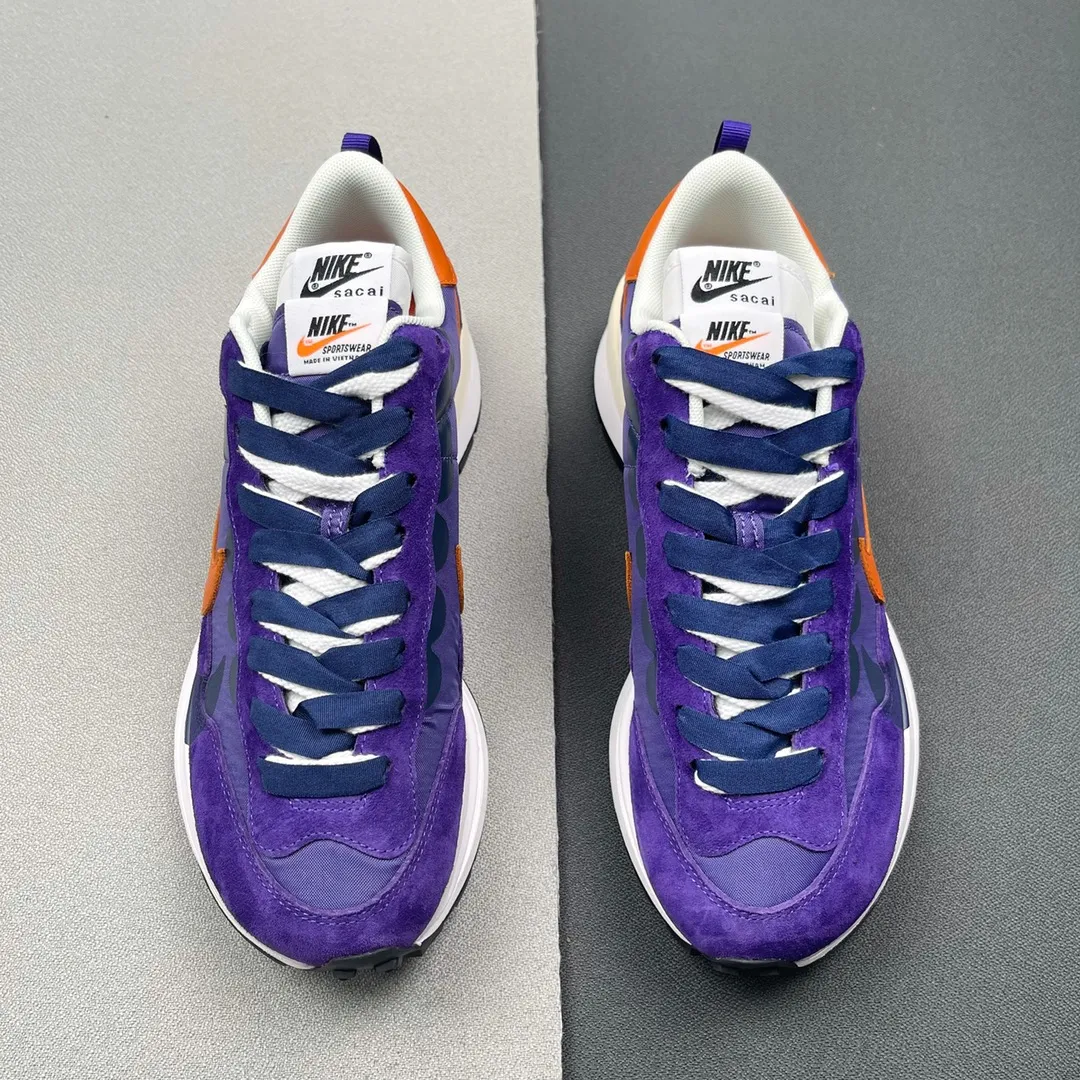 Nike VaporWaffle Sacai Dark Iris - Replica vs. Authentic | YtaYta