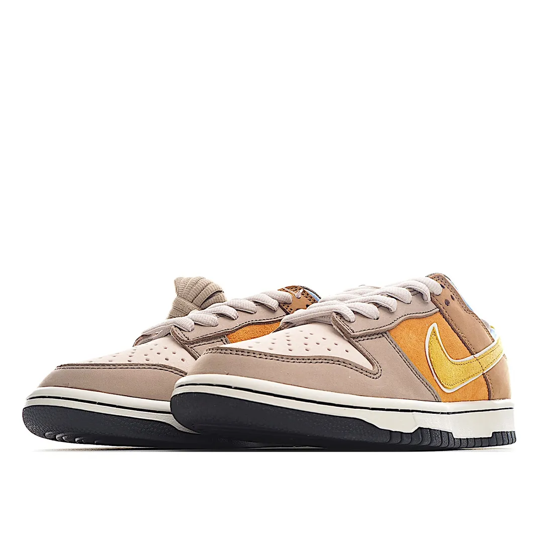 Replica Nike SB Dunk Low Steamboy OST Brown Gold Orange Review | YtaYta