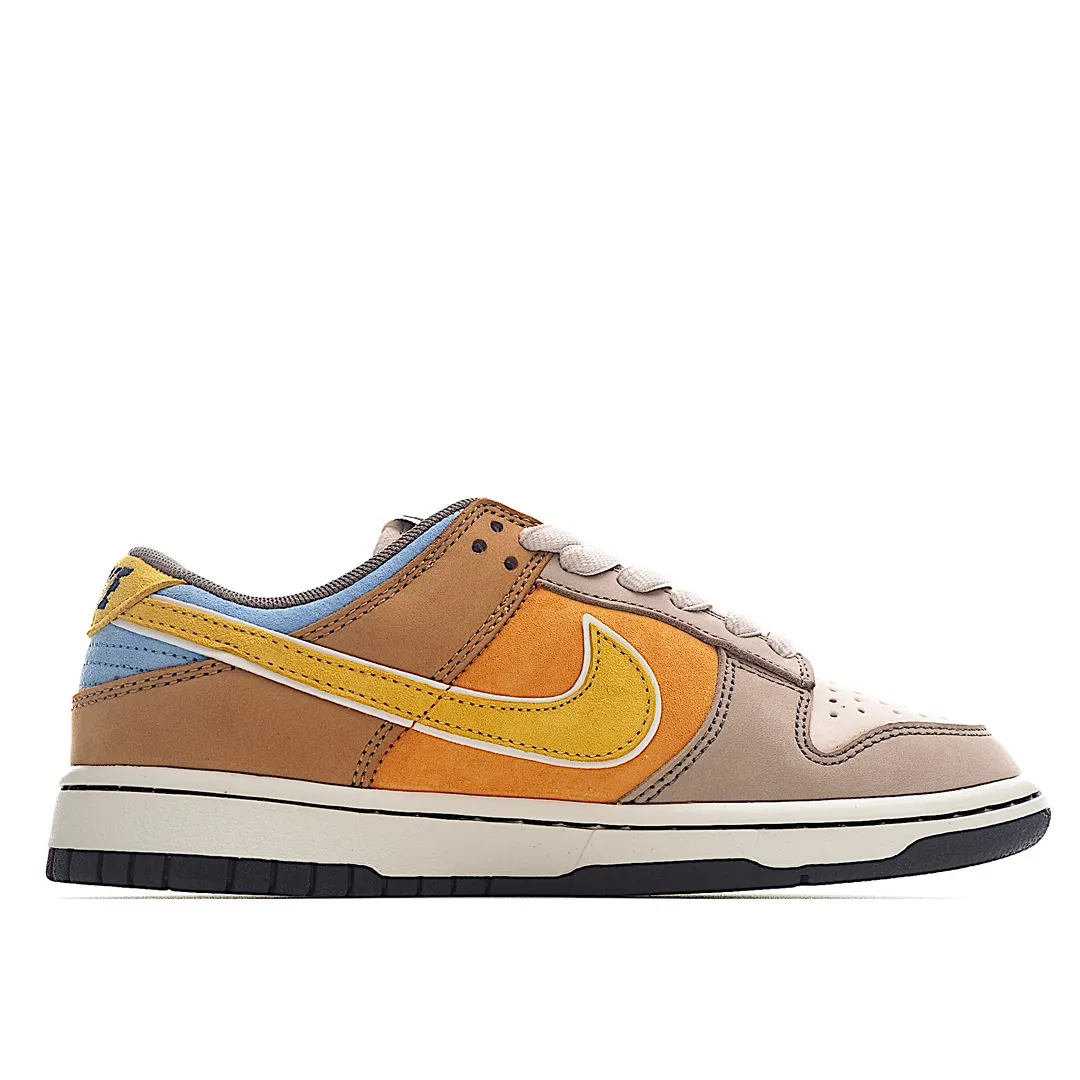 Replica Nike SB Dunk Low Steamboy OST Brown Gold Orange Review | YtaYta