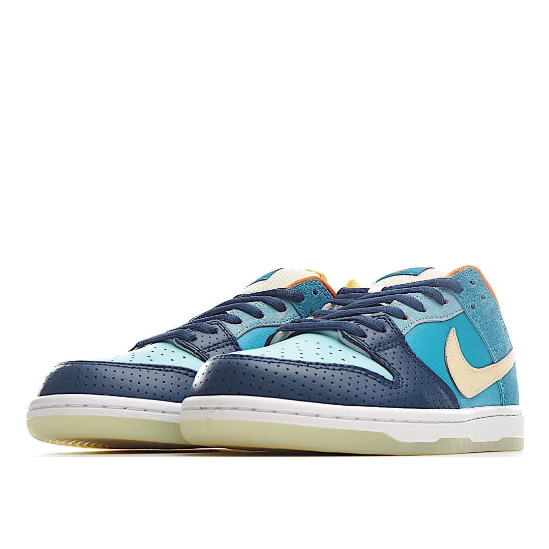 Nike SB Dunk Low MIA Skate Shop 10th Anniversary Replica - Blue/Gold | YtaYta