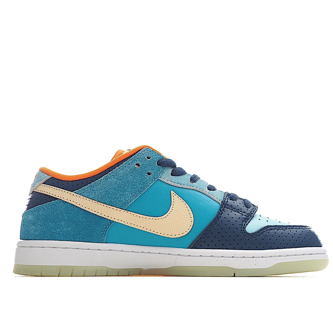 Nike SB Dunk Low MIA Skate Shop 10th Anniversary Replica - Blue/Gold | YtaYta