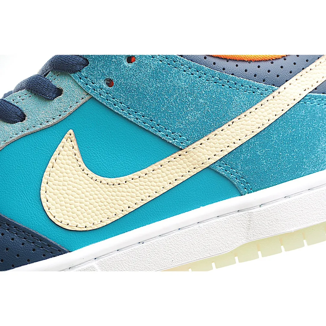 Nike SB Dunk Low MIA Skate Shop 10th Anniversary Replica - Blue/Gold | YtaYta