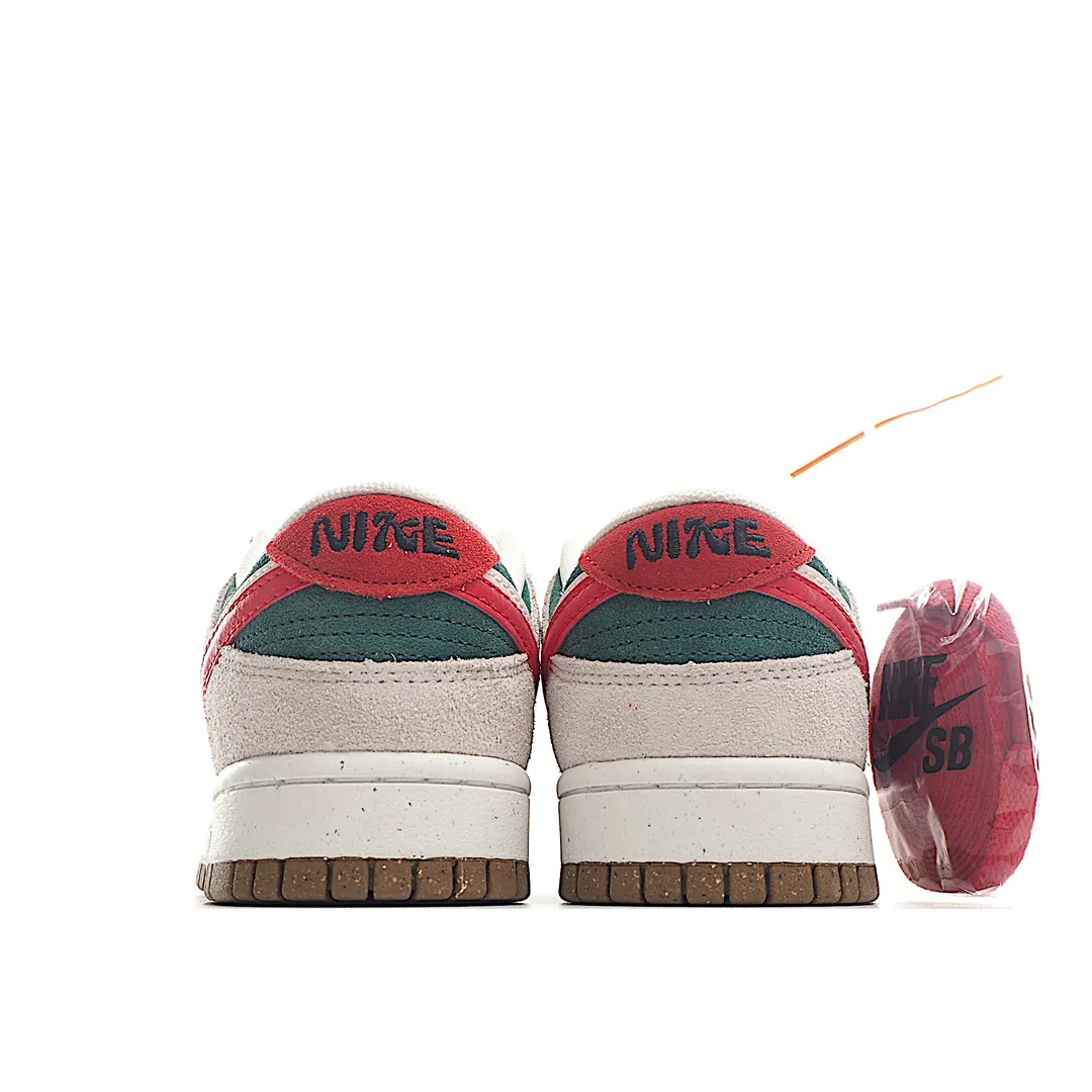 Nike SB Dunk Low SE 85 Sail Green Red DO9457-127 Replica Review | YtaYta