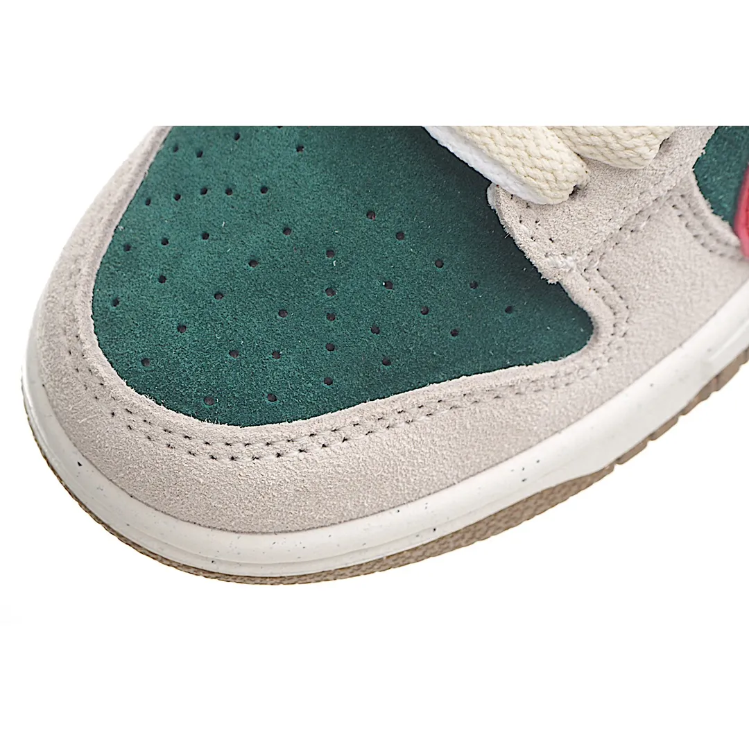 Nike SB Dunk Low SE 85 Sail Green Red DO9457-127 Replica Review | YtaYta