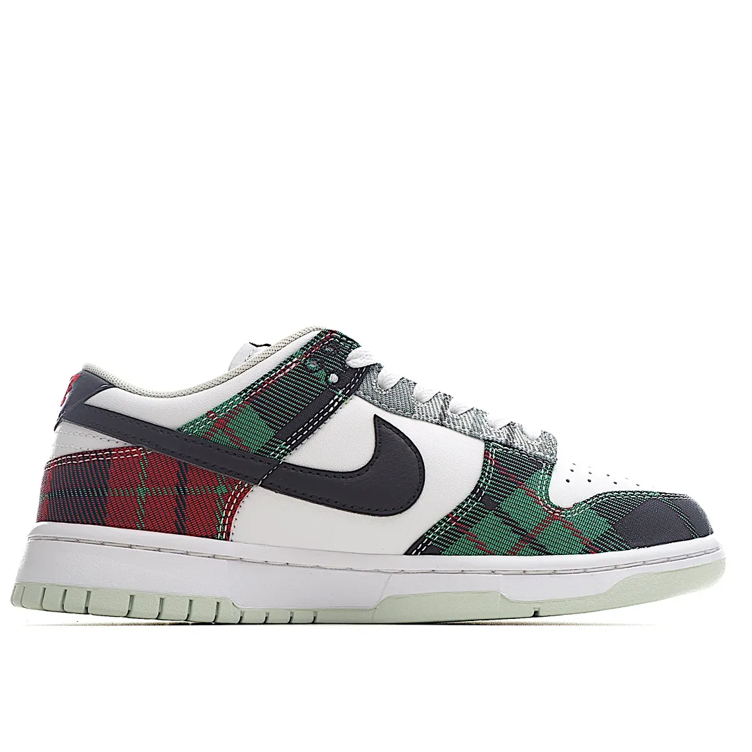 Nike Dunk Low SE GS 'Tartan Plaid' DV8919-100: A Detailed Review of Replica Quality | YtaYta