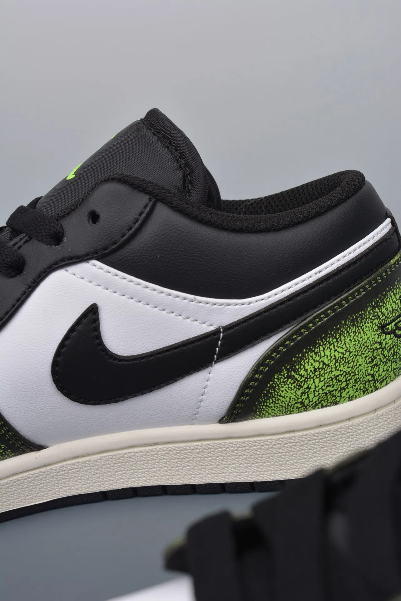 Nike Air Jordan 1 Low SE GS Wear Away Electric Green Replica Review | YtaYta