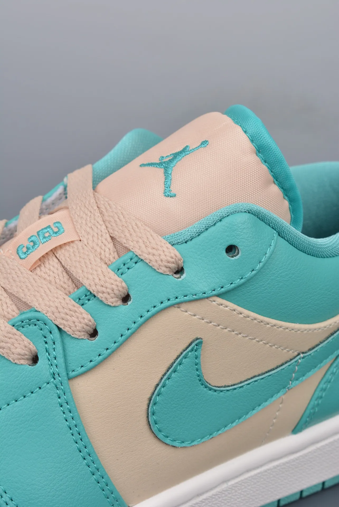 Air Jordan 1 Low Tropical Teal Sandy Beige (Rep/Replica) | YtaYta