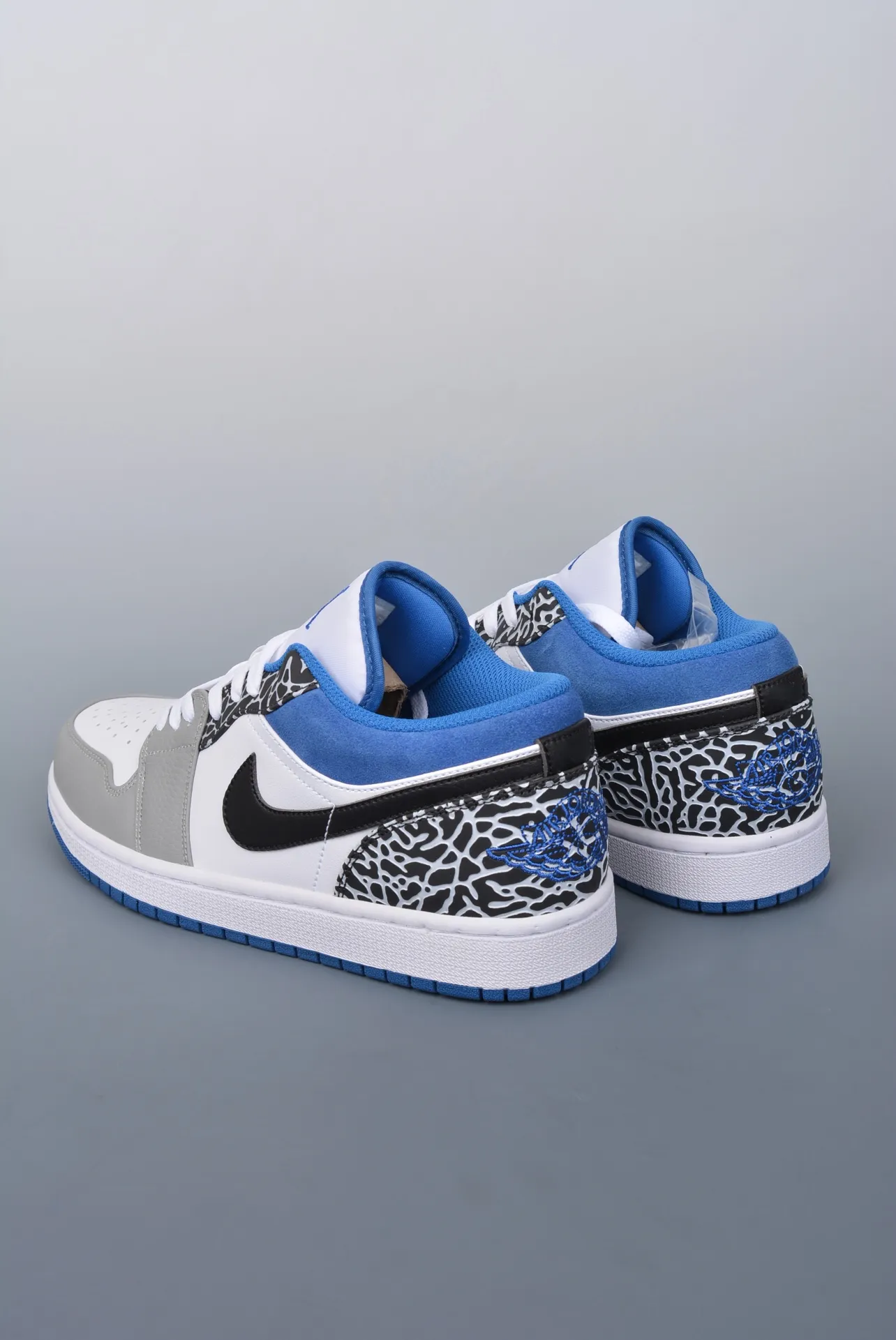 Air Jordan 1 Low SE White Dark Marina Blue Black DM1199-140 Replica | YtaYta