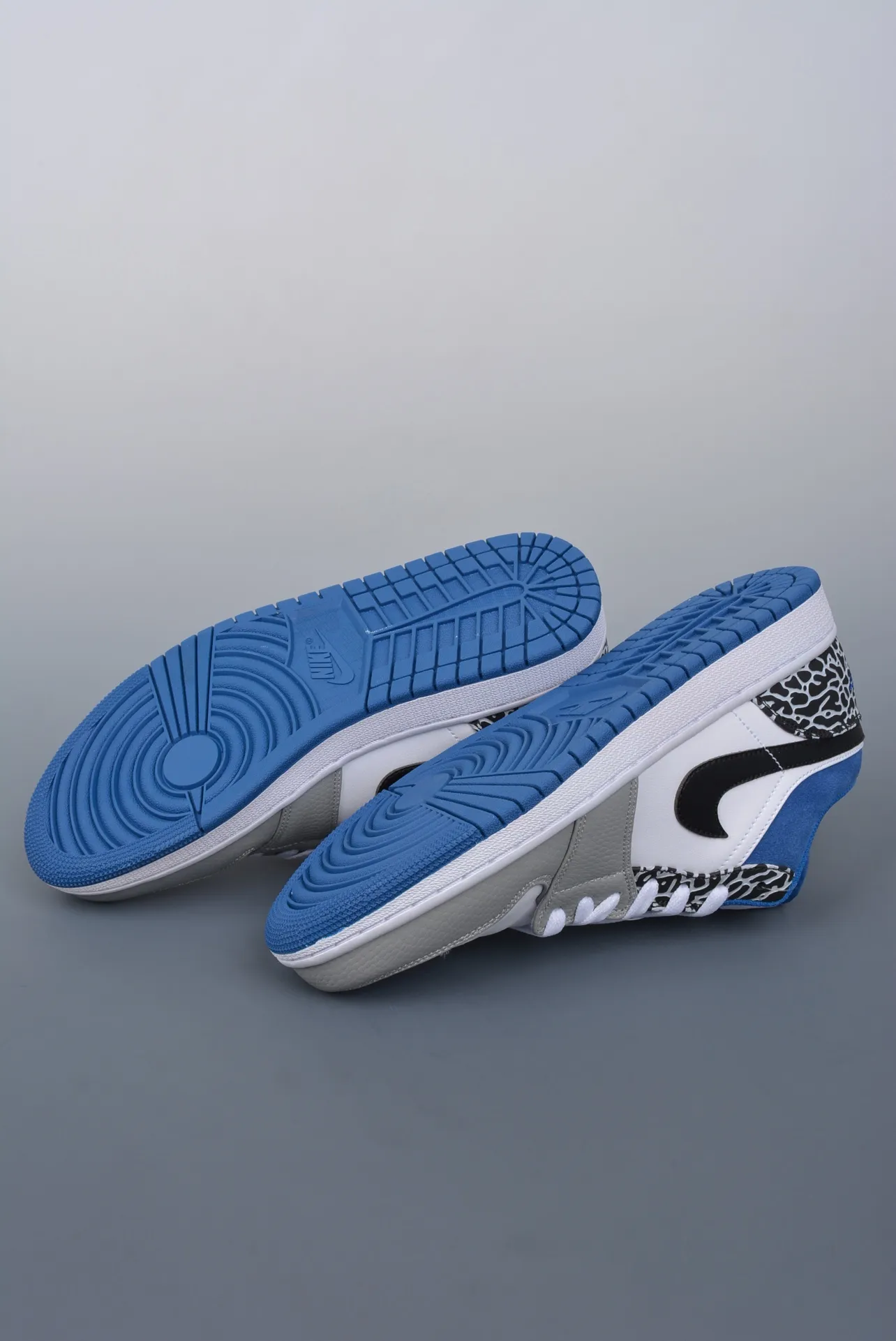 Air Jordan 1 Low SE White Dark Marina Blue Black DM1199-140 Replica | YtaYta