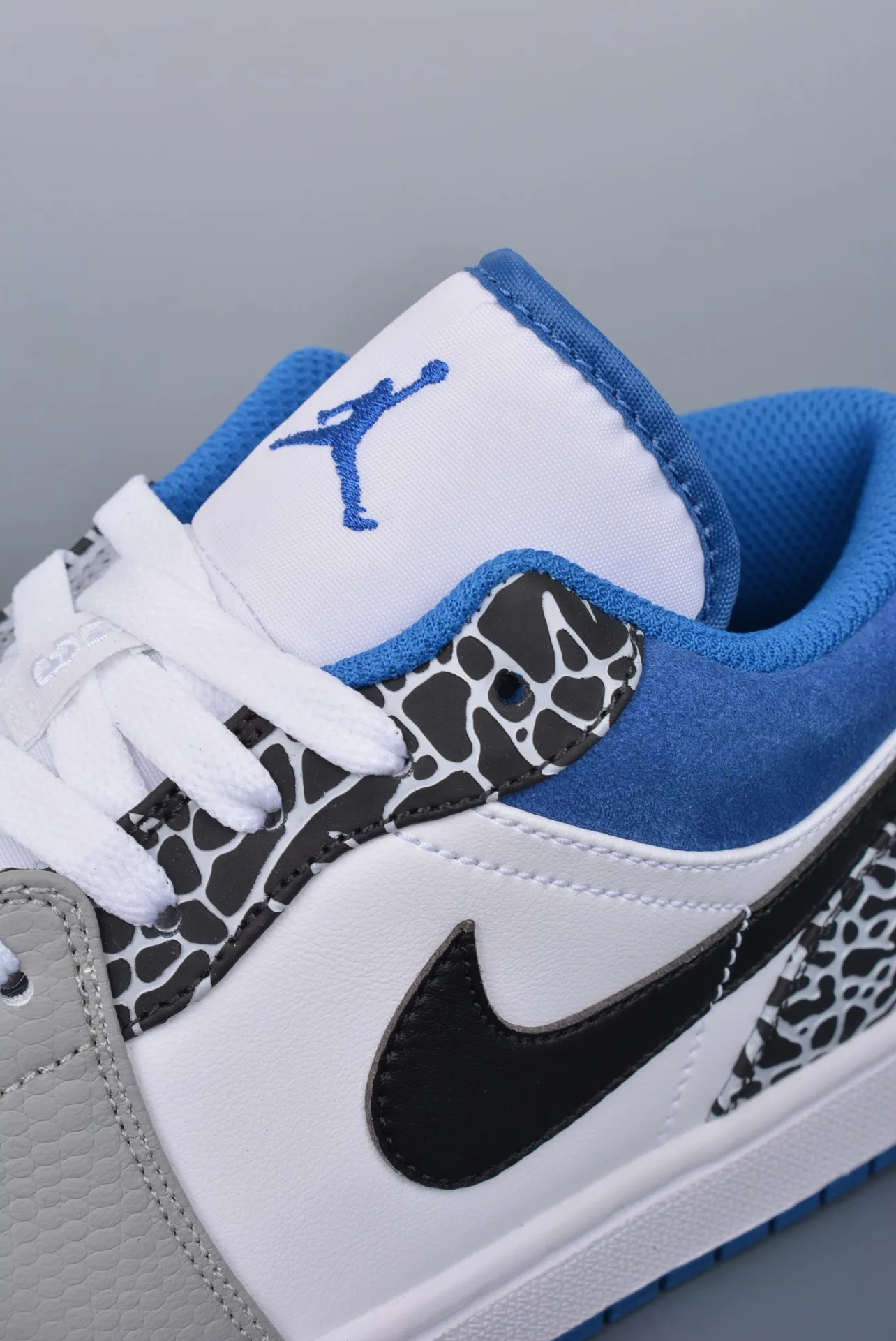 Air Jordan 1 Low SE White Dark Marina Blue Black DM1199-140 Replica | YtaYta