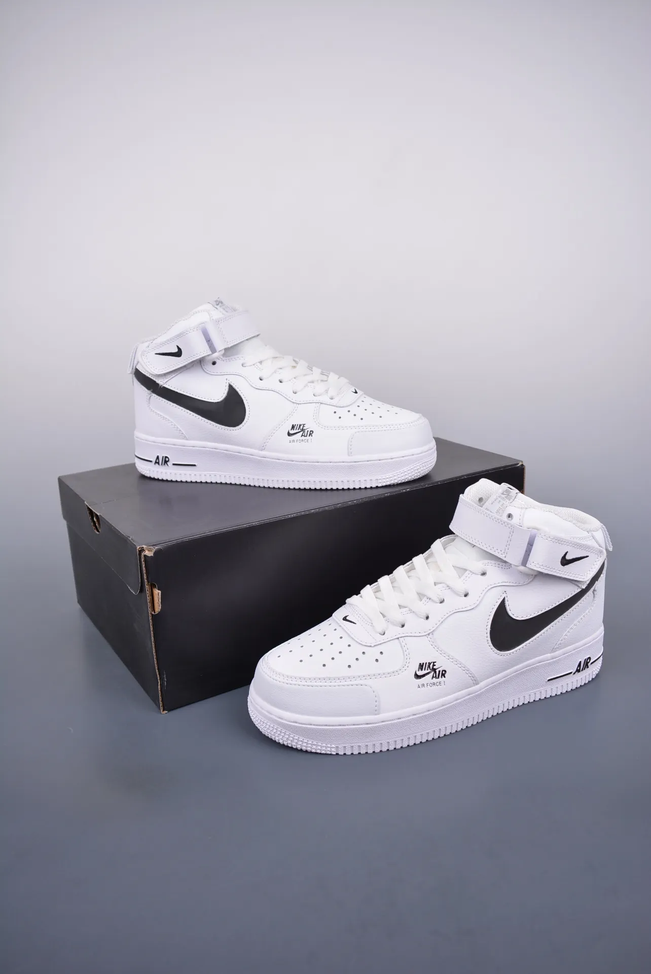 Nike Air Force 1 Mid Utility Shadow Grey/White/Black Review | YtaYta