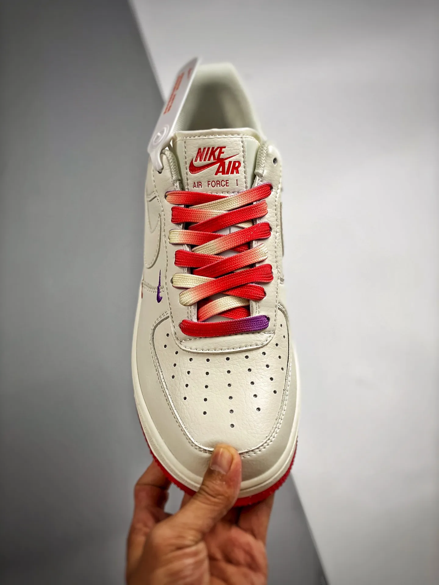 Nike Air Force 1 07 Low White Purple Red KK6325-015 Replica Review | YtaYta