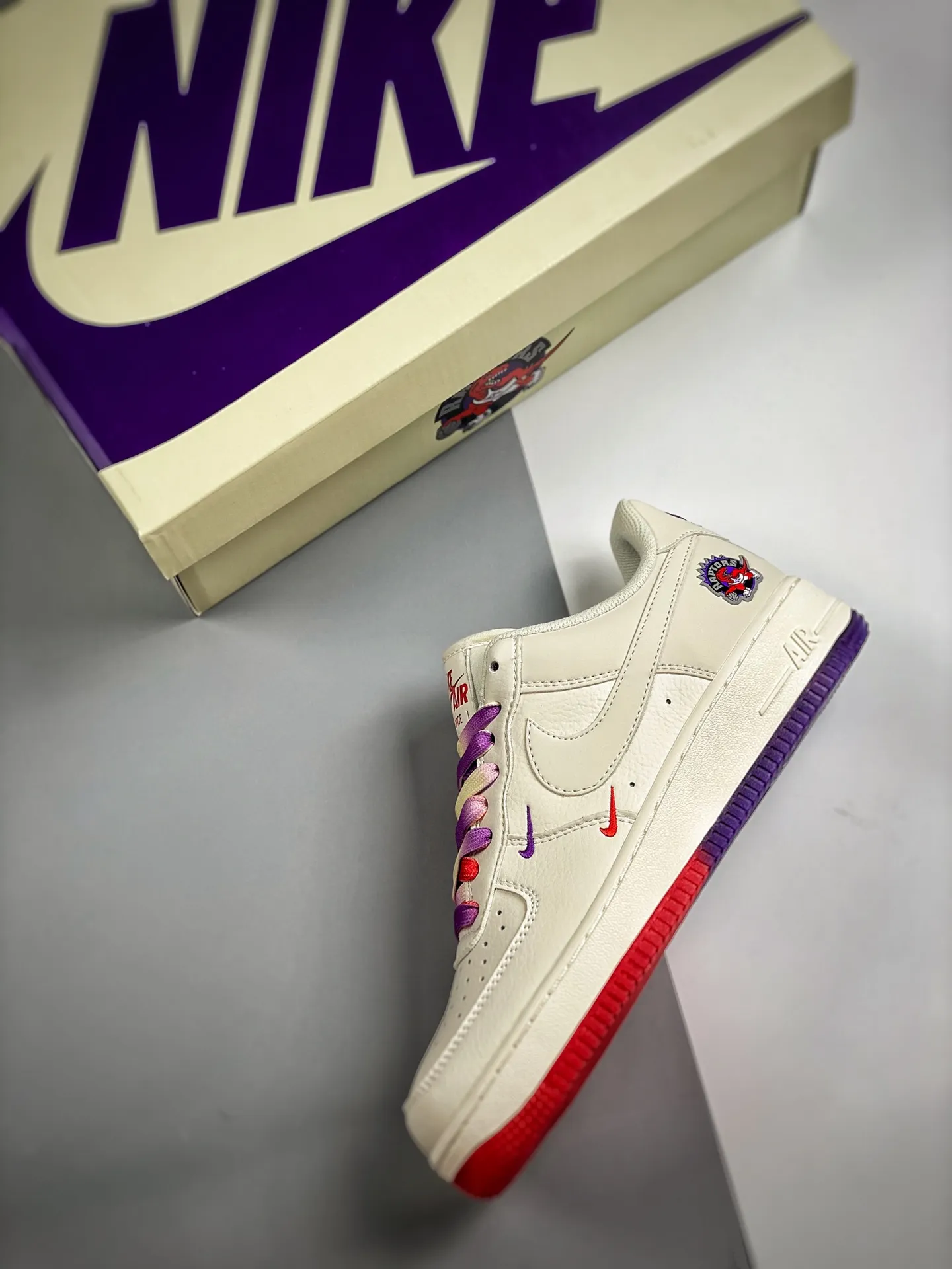 Nike Air Force 1 07 Low White Purple Red KK6325-015 Replica Review | YtaYta