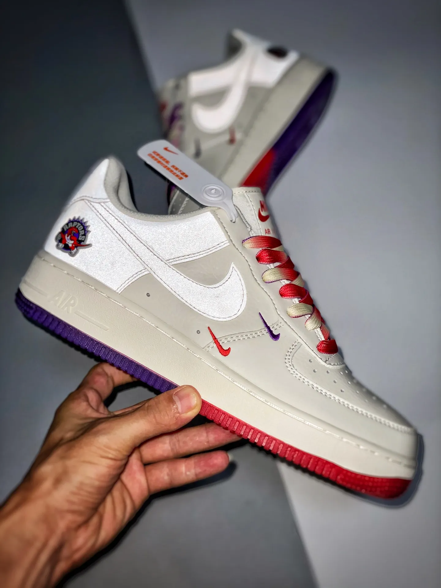 Nike Air Force 1 07 Low White Purple Red KK6325-015 Replica Review | YtaYta