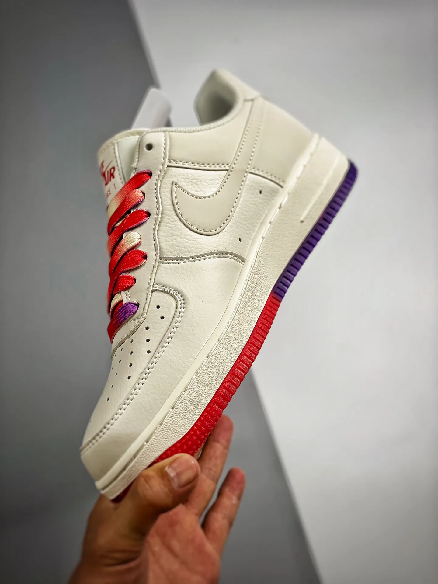 Nike Air Force 1 07 Low White Purple Red KK6325-015 Replica Review | YtaYta