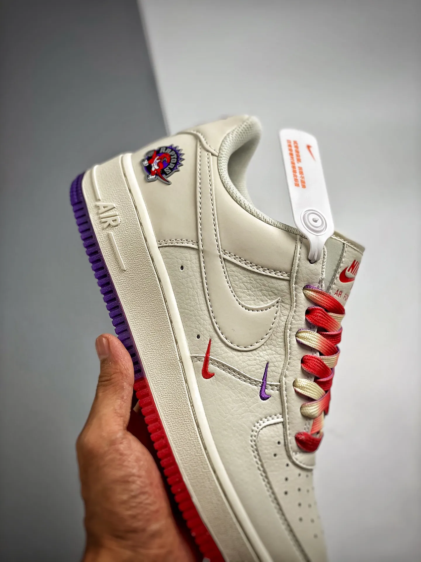 Nike Air Force 1 07 Low White Purple Red KK6325-015 Replica Review | YtaYta