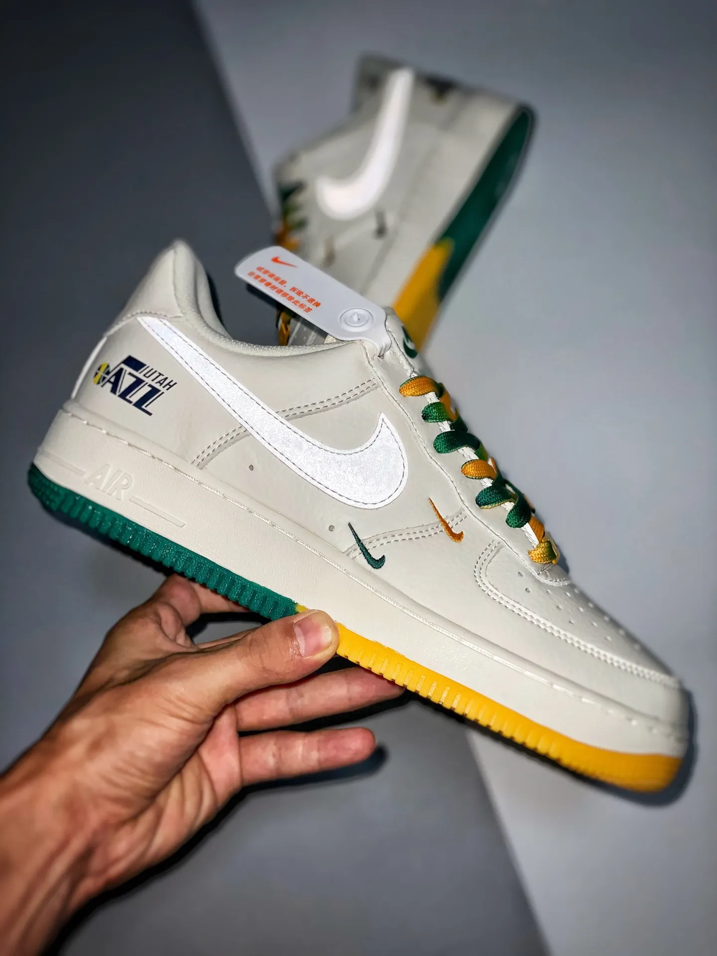 Nike Air Force 1 '07 Low 'Utah Jazz' Edition Replica - Reflective Magic | YtaYta