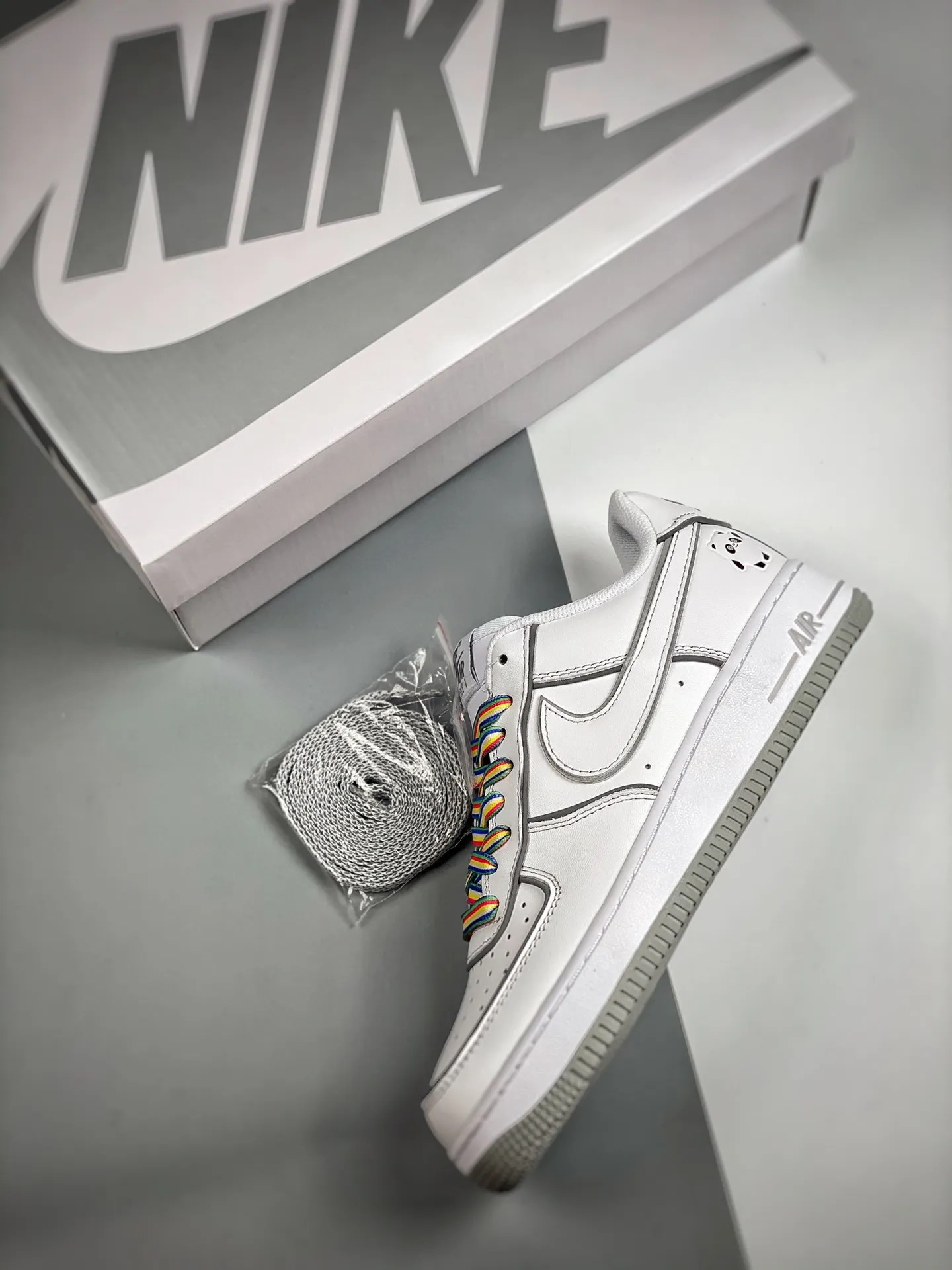 Nike Air Force 1 07 Low Panda White Black Reflective Multi GU6936-599 - A Comprehensive Review | YtaYta