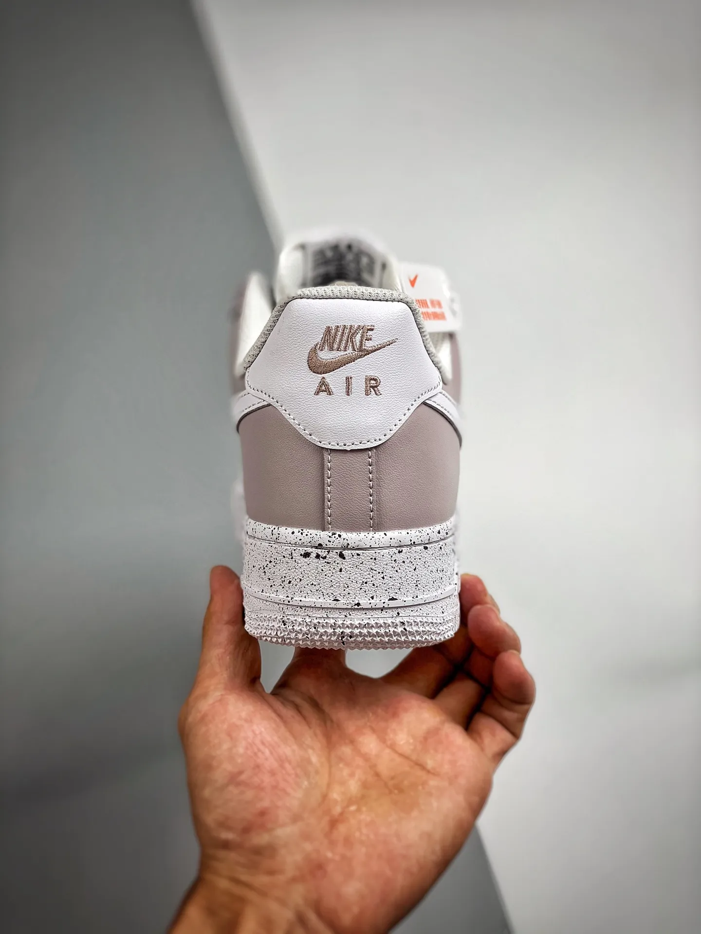 Custom Nike Air Force 1 Low Cream Tan Beige Chocolate Brown - Personalized Perfection | YtaYta