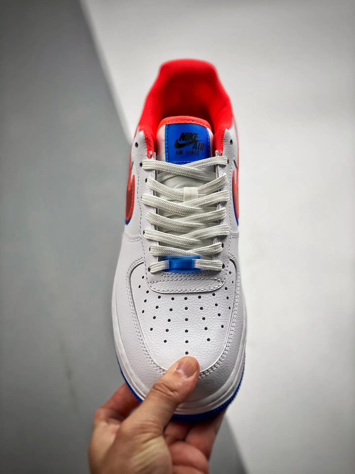 Fake Rep Replica Nike Air Force 1 LV8 GS White/Bright Crimson | YtaYta