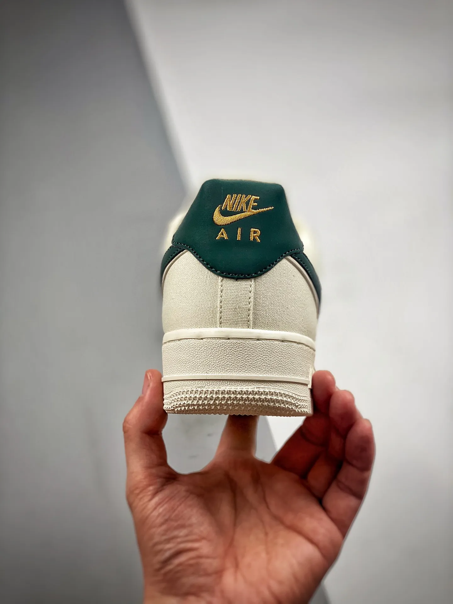 Nike Air Force 1 '07 Low Off White Green Gold Replica Review | YtaYta