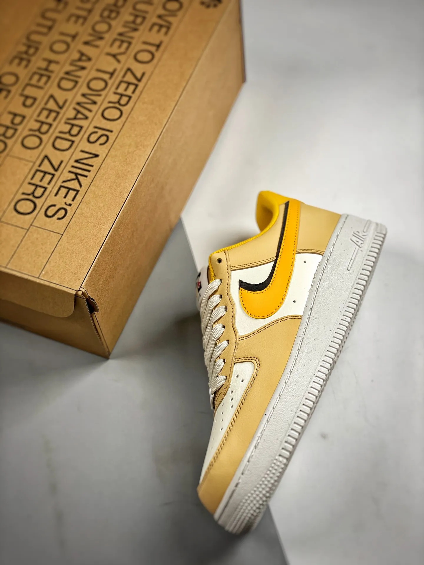 Nike Air Force 1 '07 LX '82 Sail Yellow Ochre Replica - A Detailed Review | YtaYta