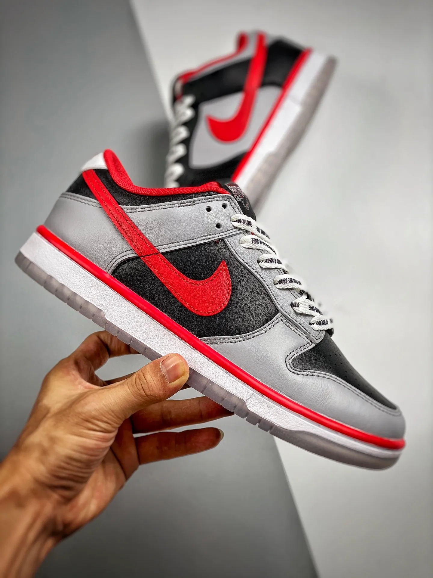 Clark Atlanta University x Nike Dunk Low 'Find a Way or Make One' Replica - Black/Team Scarlet | YtaYta