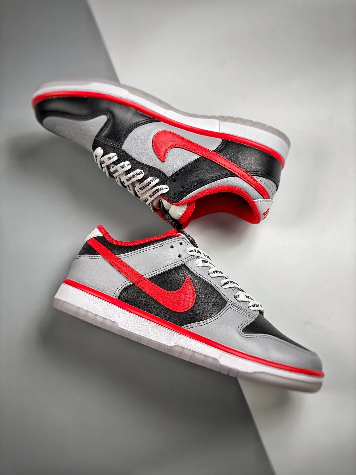 Clark Atlanta University x Nike Dunk Low 'Find a Way or Make One' Replica - Black/Team Scarlet | YtaYta