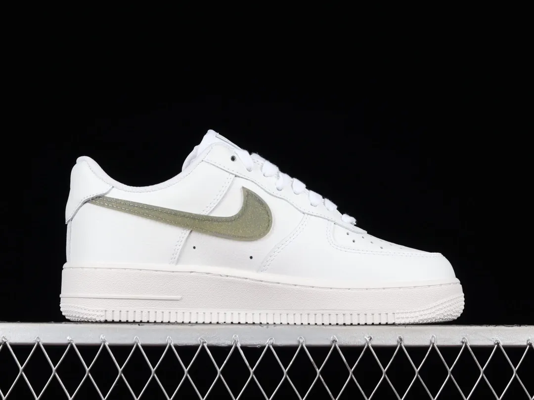 Nike Air Force 1 Low 'White Gold Glitter Swoosh' Replica Review | YtaYta