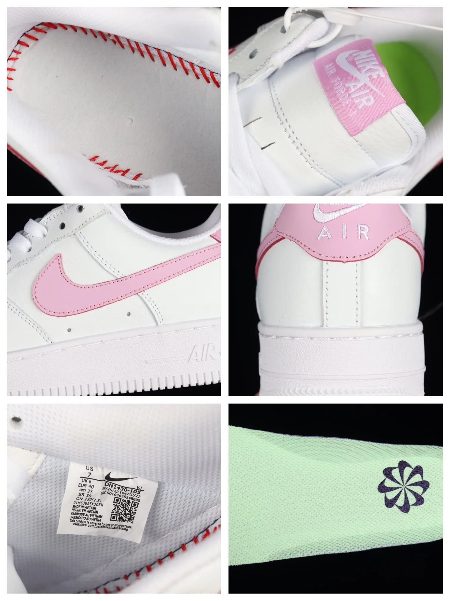 Nike Air Force 1 Low: White/Pink Variations & Replicas - Detailed Review | YtaYta