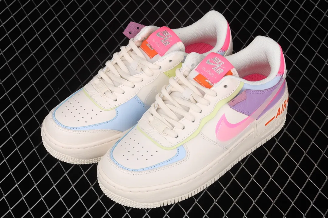 Unboxing the Replica Nike Air Force 1 Shadow Pale Ivory Digital Pink | YtaYta