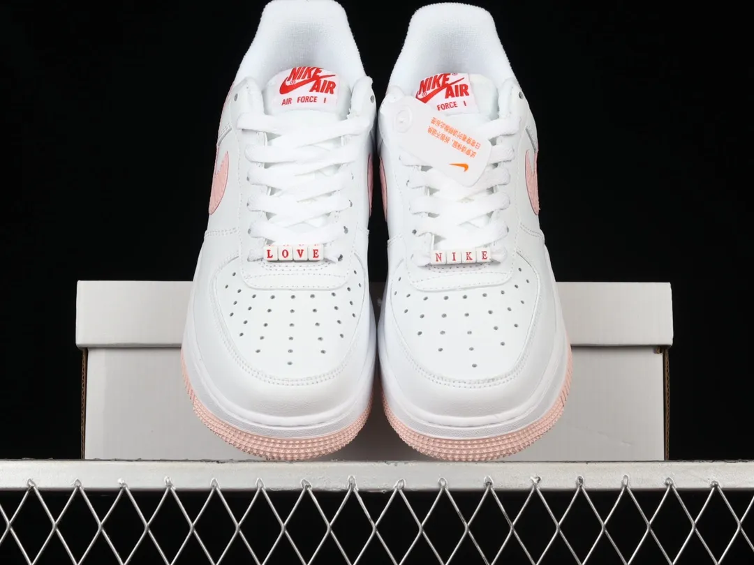 Replica Nike Women's Air Force 1 '07 Valentine's Day 2022 – White/Pink Review | YtaYta