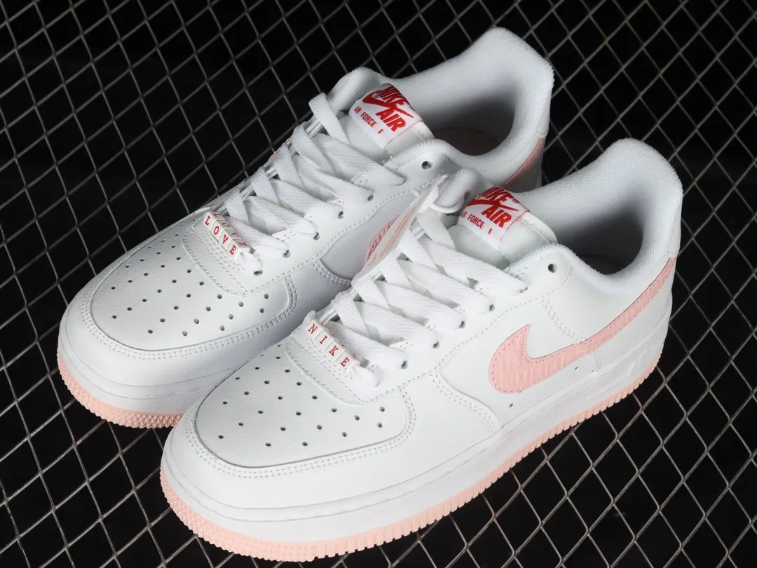 Replica Nike Women's Air Force 1 '07 Valentine's Day 2022 – White/Pink Review | YtaYta