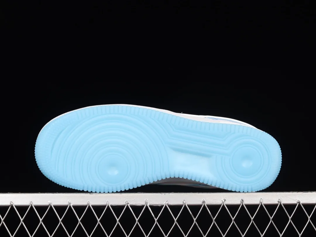 Nike Air Force 1 Low Nail Art White Blue (Women's) - Style & Versatility | YtaYta