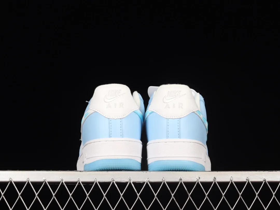 Nike Air Force 1 Low Nail Art White Blue (Women's) - Style & Versatility | YtaYta