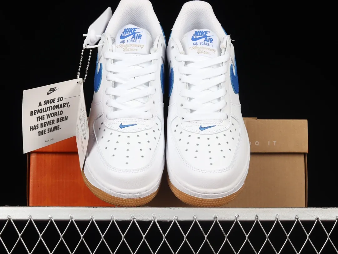 Nike Air Force 1 Low Color of the Month Varsity Royal Blue Gum Replica | YtaYta