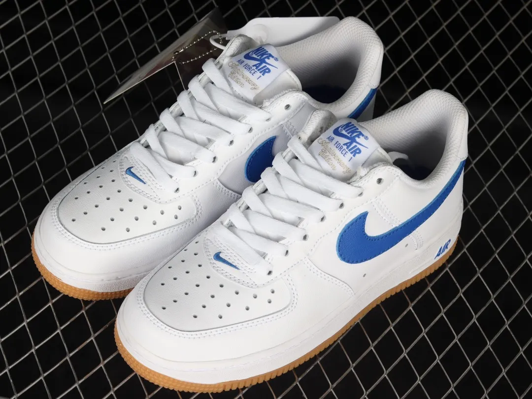 Nike Air Force 1 Low Color of the Month Varsity Royal Blue Gum Replica | YtaYta