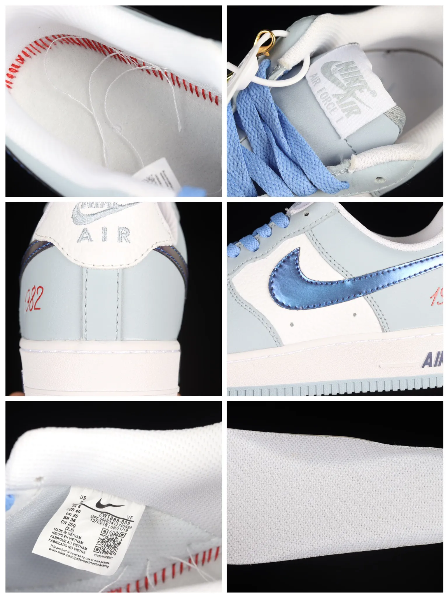 Fake Rep Nike Air Force 1 Low Light Armory Blue (Replica Review) | YtaYta